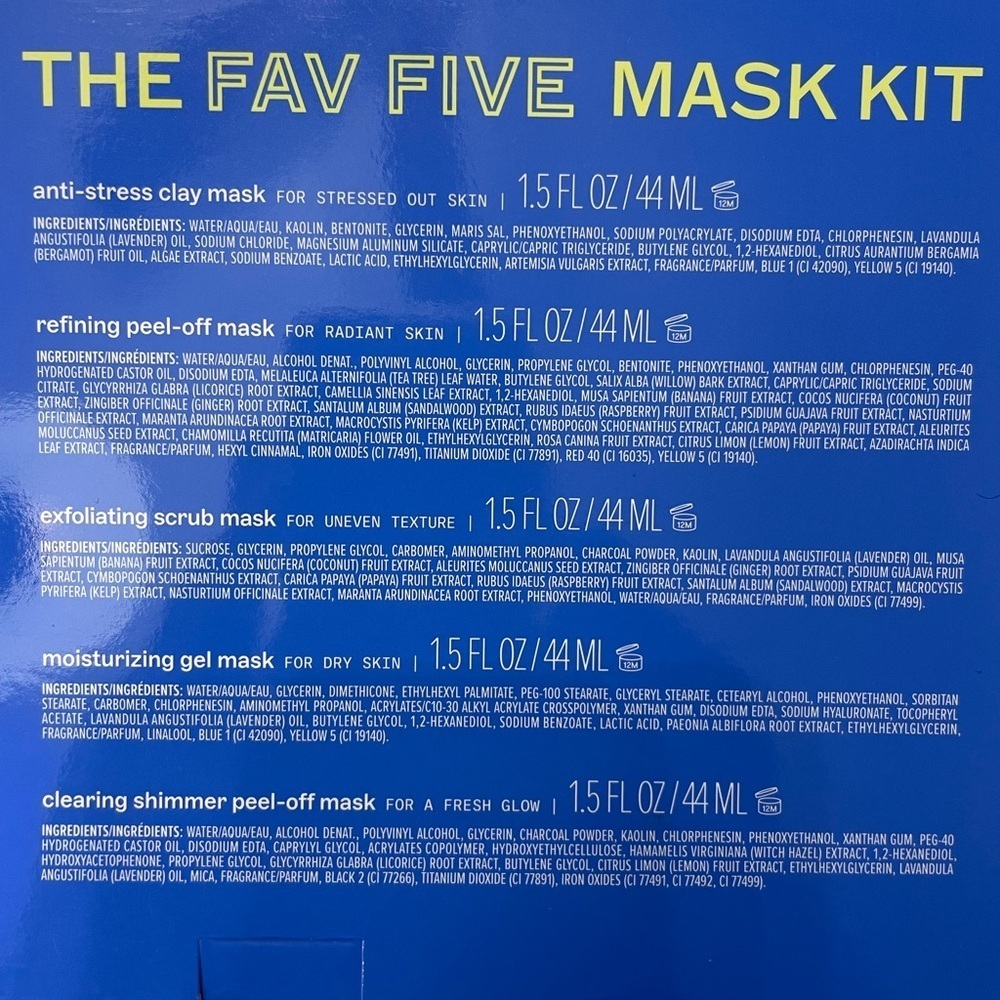 The Fav Five Mask Kit - Multi-Color - Picture 5 of 6